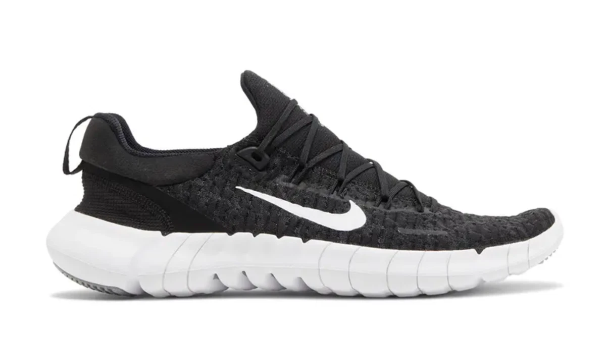 Nike Free 5.0 Men’s Running Gym CrossFit Training Shoes Black White - Size 11 Nike Free Run 5.0 | eBay main image 3