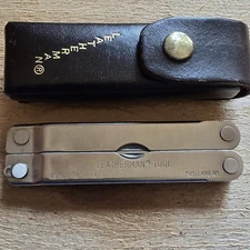 LEATHERMAN PST MULTI TOOL PLIERS KNIFE PERSONAL SURVIVAL TOOL SHEATH 08/94