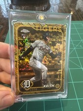 2024 Topps Gilded COLT KEITH Gold Mini-Diamond Refractor /50 Rookie Tigers RC 