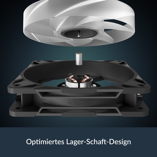 ARCTIC P12 Pro A-RGB (3pak) Premium wentylator PC 120mm PWM Case Fan 4-pinowa obudowa - Zdjęcie 8 z 8