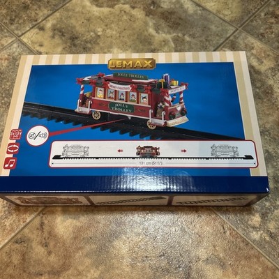Lemax  Jolly Trolley -Holiday Village Animated