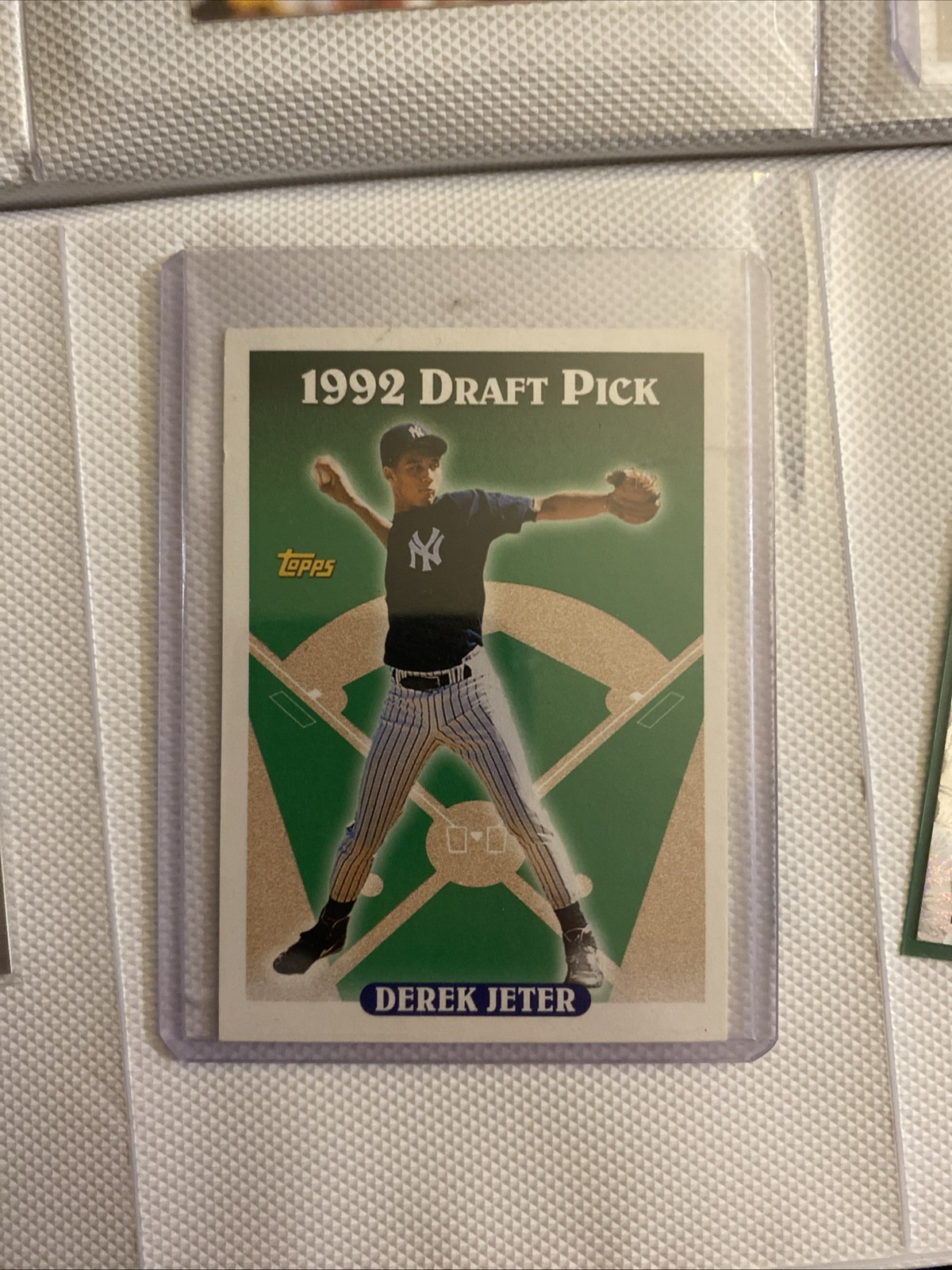 1993 Topps Gold Derek Jeter Rookie RC #98 1992 Draft Pick Yankees HOF