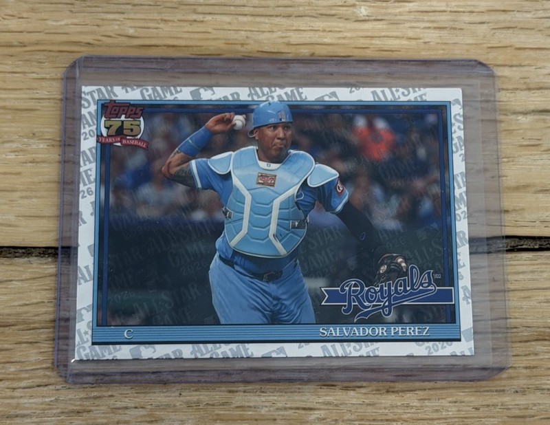2026 Topps Series 2 Retro 1991 All-Star Game Foil #91B2-9 Salvador Perez Royals