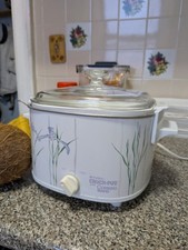 CorningWare Rival Crock-Pot Slow Cooker  w/ 3...