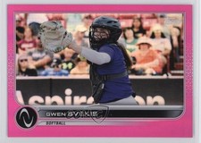 2023 Athletes Unlimited All Sports Mother's Day Hot Pink 24/50 Gwen Svekis 1gm6