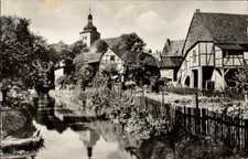 Ak Weferlingen Dettum Niedersachsen, Historische Fachwerkhäuser,... - 4731795