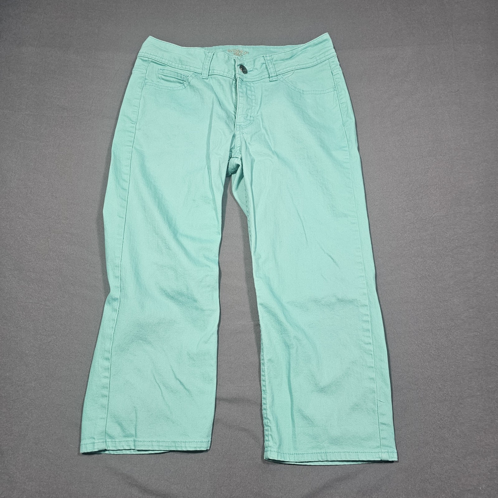 Riders by Lee Womens Denim Jeans Aqua Size 6 6/M Medium thumbnail 2