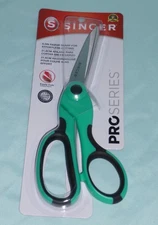 SINGER Sewing SCISSORS Teal Pro Series 8.5" Razor Sharp for Effortless Cutting