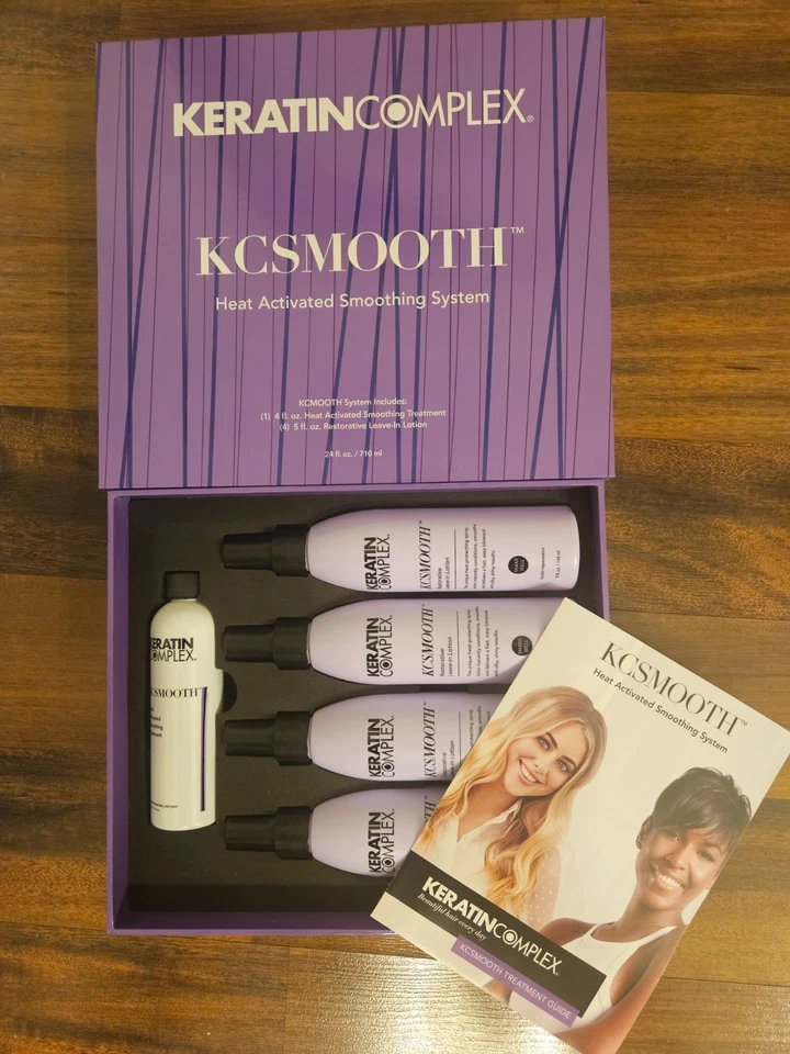 NUEVO - Complejo de queratina KCSMOOTH - Kit de tratamiento suavizante para el cabello de 4 oz Foto 3 de 3