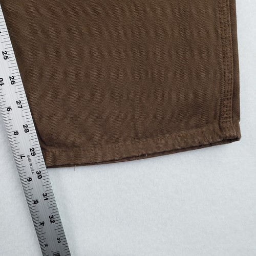 Dickies Pantalone Jeans Uomo Marrone Carpentiere Taglia 38x30 Relax Dritto - Foto 9 di 20