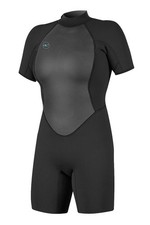 O'Neill Women's Reactor-2 2mm Back Zip Short Sleeve Spring Wetsuit