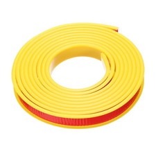 U-Shape Edge Banding, 9.8Ft x 18mm TPE Self-Adhesive Veneer Edging Yellow