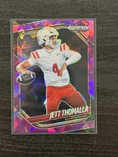 2025 Panini Prizm Black Jett Thomalla Prospects Purple Ice #/149 Crimson Tide
