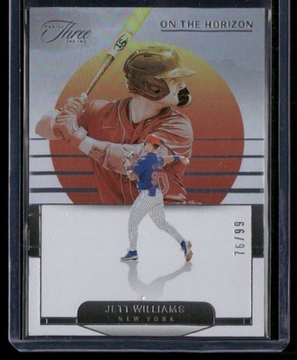 2024 Panini Three and Two #2 Jett Williams On the Horizon #/99