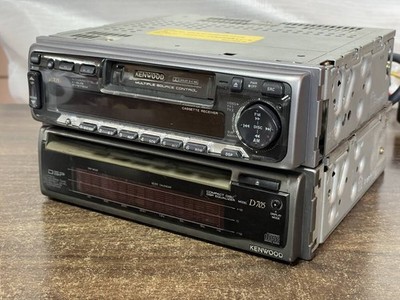 ケンウッド　カーステレオ　D705 R705 即決 送料無料 KENWOOD D705 R705 カセット CDプレーヤー 動作確認済