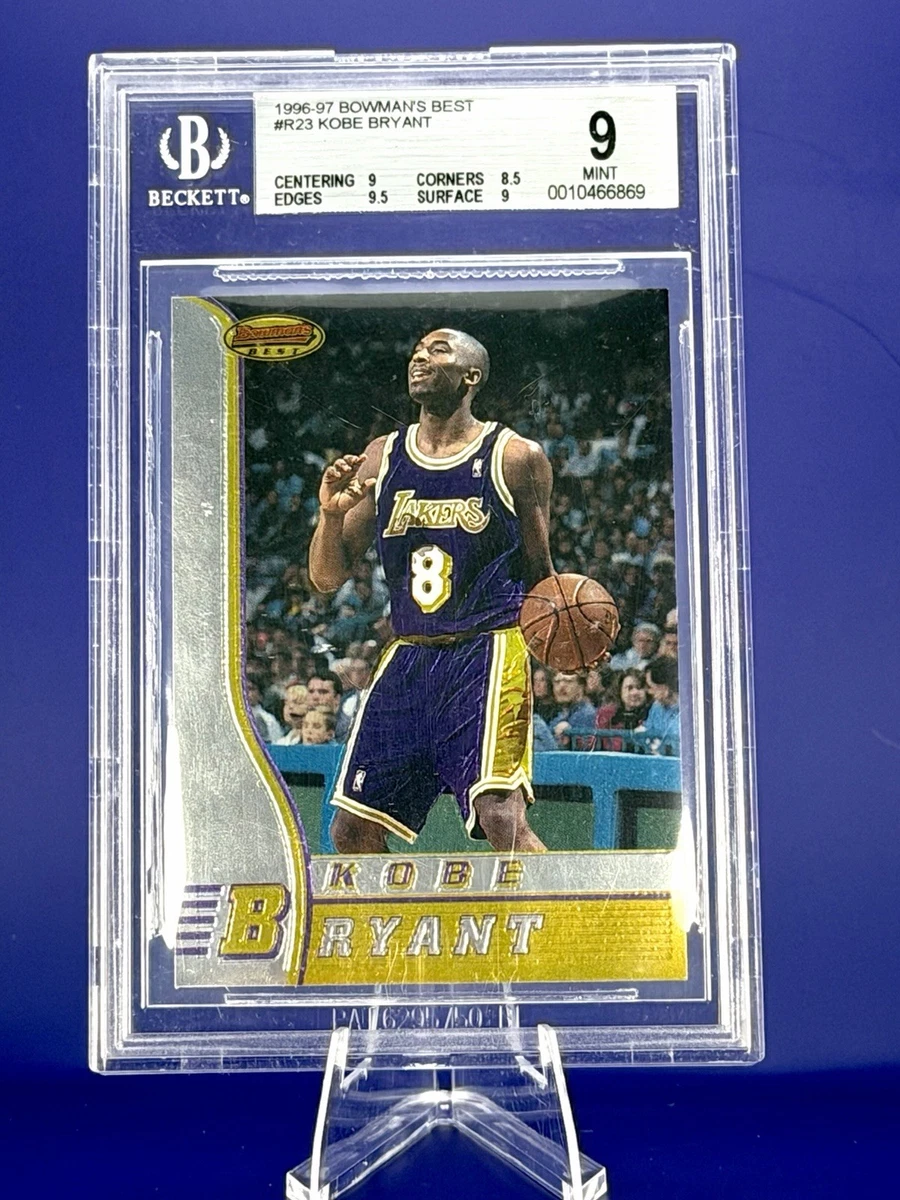 Bowman Kobe Bryant Basketball Rookie Sports Trading Cards