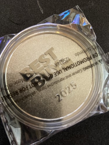 Nintendo Switch 2 Best Buy Midnight Launch Commemorative Coin RARE - Picture 2 of 2