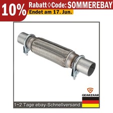 Flexrohr 45 x 200 / 320 mm Geeignet für VW 1x Edelstahl Satz Universal
