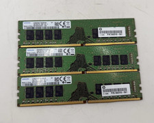 LOT OF 3 Samsung 16GB 2RX8 PC4-2400T Desktop Memory
