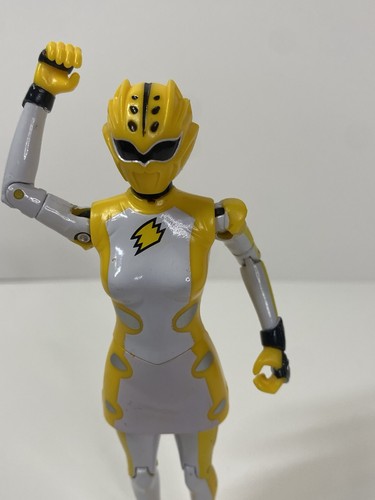 Power Rangers Jungle Fury Master Cheetah Yellow Ranger 2008 Bandai Canadian - Picture 3 of 24