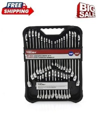 Hyper Tough 32-piece Combination Wrench Set Sae Metric Chrome Vanadium Steel Hyper Tough 32-piece Combination Wrench Set Sae Metric Chrome Vanadium Steel