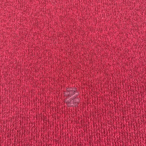 Suéter Izod Cuarto Cremallera Hombres L Rojo Manga Larga Polar Pullover Cuello Simulado Clásico - Imagen 5 de 8