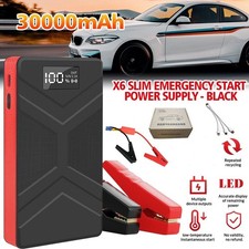 30000mAh Car Jump Starter Power Bank Battery Charger 12V Booster Portable UK