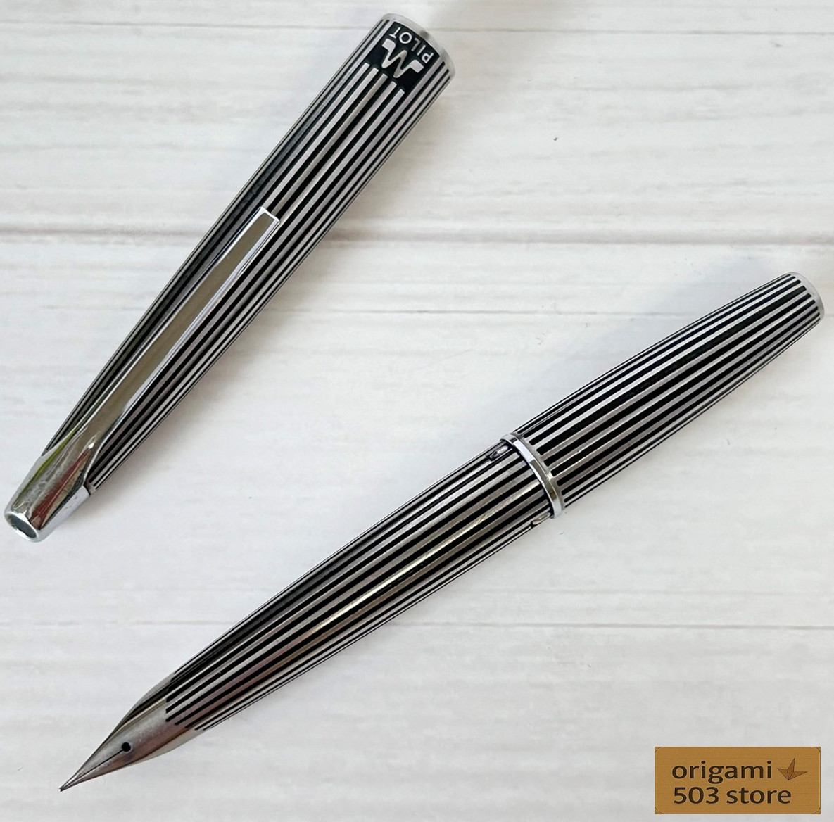 希少 パイロット 万年筆 ミュー701 ペン先一体型 初期製造品 H1071