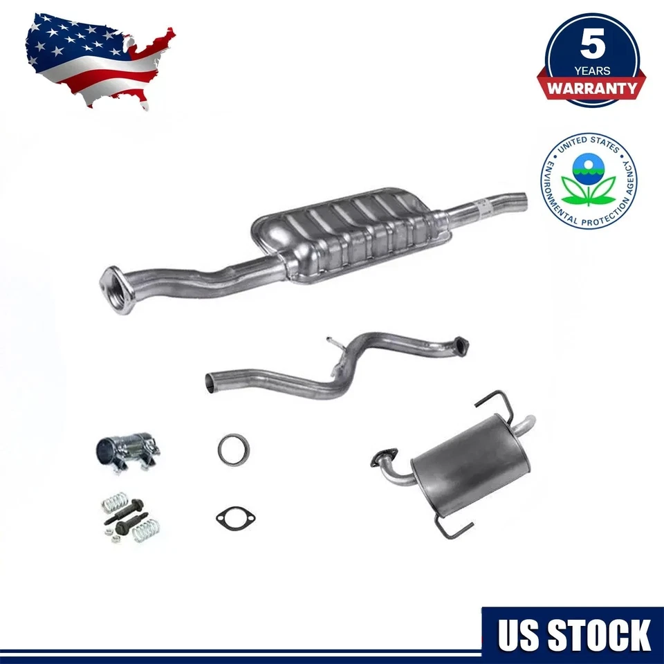 Sistema de silenciador trasero de tubo de extensión para Subaru Outback 2,5 L 2010-2017 Foto 2 de 4