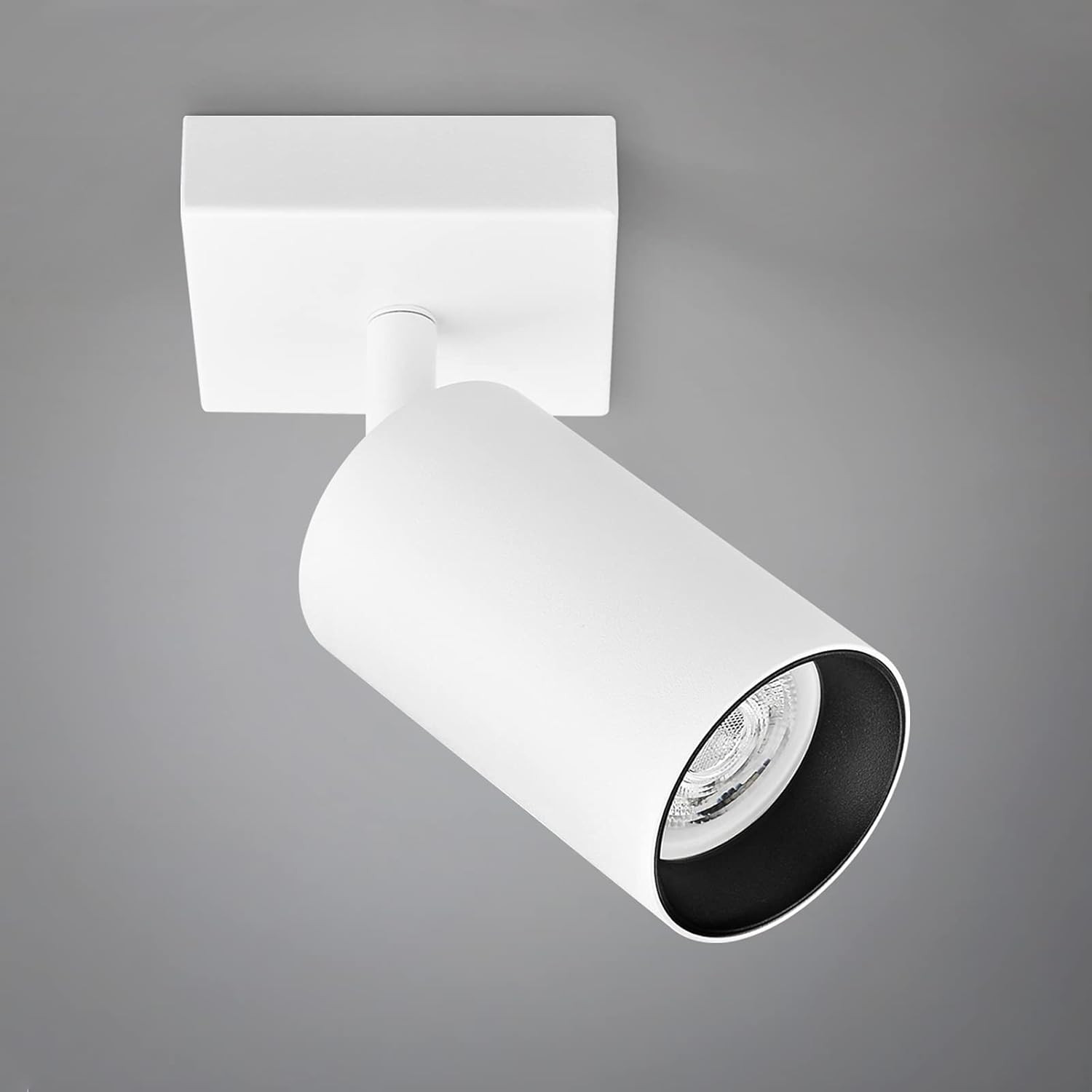 Spot LED Soffitto Orientabile 1x5W GU10 - Luce d'Accento Hi-Tech
