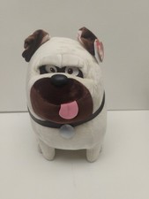 NM Ty Beanie Buddy 10 Inch Medium Large MEL Pug Dog Secret Life of Pets Plush