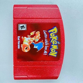 Pok&eacute;mon Red Version N64 - Nintendo 64 (N64) Highly sought after Ready to play