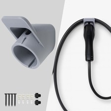 Electric Vehicle Charger Holder Wall Mount SAE J1772 Garage Space Saving