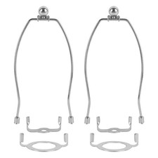 10 Inch Lamp Harp 2 Set Detachable Lamp Shade Holder for Table and Floor Lamp...