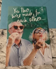 Funny Anniversary You Two Were Made For Each Other 5.5x8” Hallmark Greeting Card