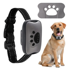 Anti Bark Collar Stop Dog Barking Sound Vibration S/M/L Adjustable Rechargeable