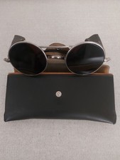 Vintage Industrial Safety Glasses With Case
