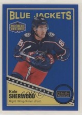 2019 O-Pee-Chee Platinum Retro Rookie Rainbow Blue /149 Kole Sherwood #R-63 x6g