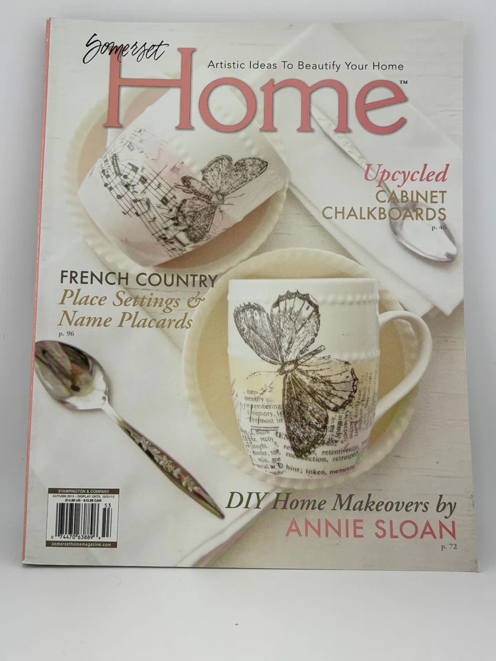 Somerset Home Magazine Lot of 6 Issues 2015-2018 All Spring (2) and Autumn (4) Foto 4 de 4