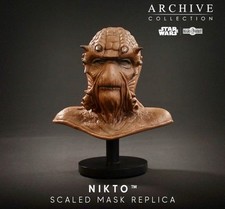 Star Wars Regal Robot Nitko, Barada, Klaatu Mini Statue Mask New