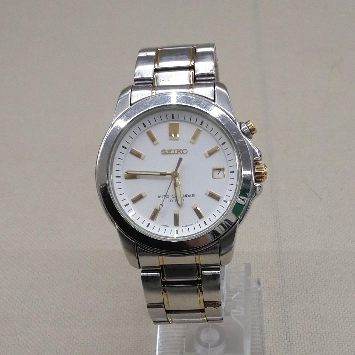 SEIKO 6A32-00H0 Auto Calendar Watch Stainless Steel 750367