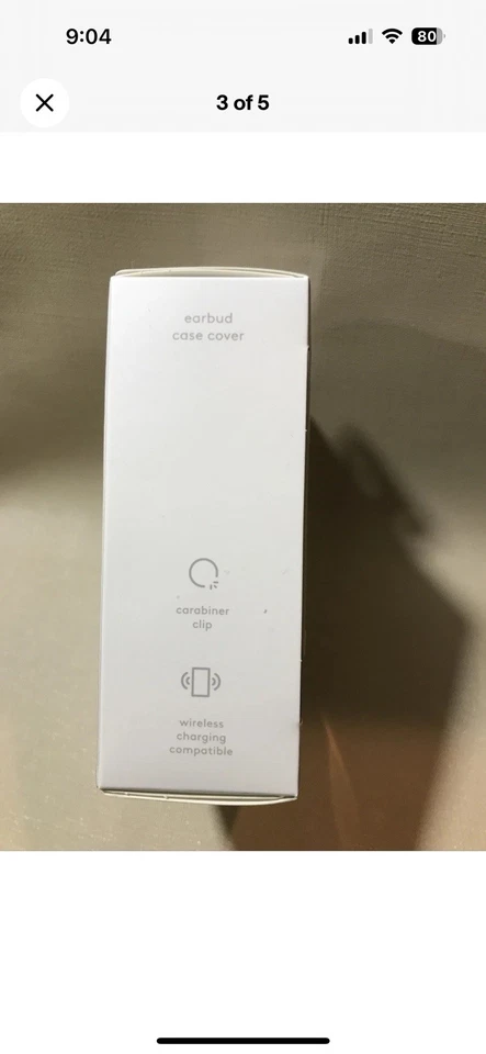 Heyday Apple AirPods Gen 1 y 2 Funda de Silicona - Funda para Auriculares Verde Lima Foto 4 de 4