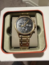 Fossil BQ2366 Fenmore Midsize Multifunction Gold Tone Stainless Steel Watch
