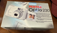 Pentax Optio 230 Digital Camera Compact Works Box Manuals 256MB Card