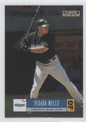 2005 Donruss Career Stat Line 93/289 Vernon Wells #370 fm0