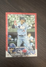 Whit Merrifield Refractor/Parallel (Sparkle/Mosaic red boarder look)  