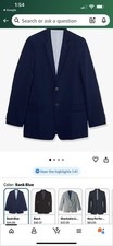 New With Tags IZOD Navy Boy  s Blazer Size 14 Regular Suit Jacket