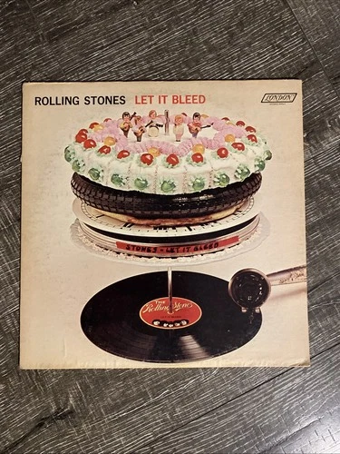 The Rolling Stones Let It Bleed NPS 4 Vinyl LP  Record London 1969