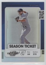 2021 Panini Contenders Season Ticket Optic Holo Prizm Corey Seager #5 0c3e