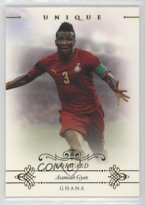 2015 Futera Unique Asamoah Gyan #068 i7u